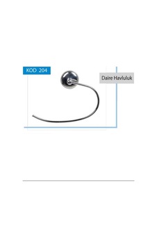Daire Metal Havluluk Royaleks-taç204 .