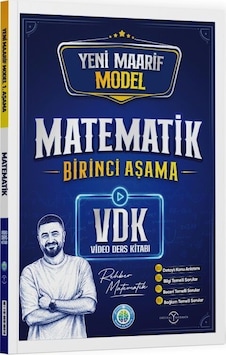 Rehber Matematik Maarif 1. Aşama Matematik Video Ders Kitabı Rehber Matematik Yayınları