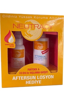 Neutracy Karma ve Yağlı Ciltler için Güneş Kremi Spf 50+ 70 ML + After Sun Losyon 150 ML Neutracy Karma ve Yağlı Ciltler için Güneş Kremi Spf 50+ 70 ML + After Sun Losyon 150 ML