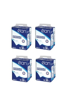 Elan 60 x 90 CM Yatak Koruyucu Örtü 30'lu x 4 120 Adet Elan 60 x 90 CM Yatak Koruyucu Örtü 30'lu x 4 120 Adet