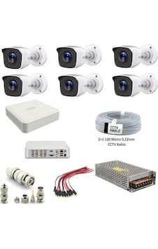 Hilook Güvenlik 6 Lı Set
