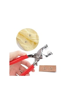 Ergonomik Metal Düğme Ve Çıtçıt Montaj Pensesi 001