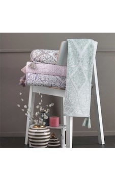 Maxstyle Fresko Yeşil Havlu 50x90 Cm Çok Renkli Maxstyle Fresko Yeşil Havlu 50x90 Cm Çok Renkli
