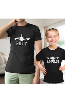 Pilot Co-Pilot Baba Oğul Kombini Tişört Giyim (544654452) Pilot Co-Pilot Baba Oğul Kombini Tişört Giyim (544654452)