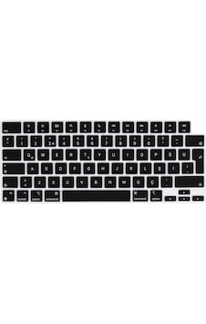Apple Uyumlu MacBook 13.6’ Air 2022 M2 A2681 Zore Klavye Koruyucu Silikon Ped Siyah Apple Uyumlu MacBook 13.6’ Air 2022 M2 A2681 Zore Klavye Koruyucu Silikon Ped Siyah