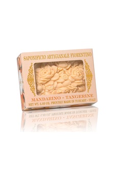 Saponificio Artigianale Fiorentino Sabun Tangerine 125 G Saponificio Artigianale Fiorentino Sabun Tangerine 125 G
