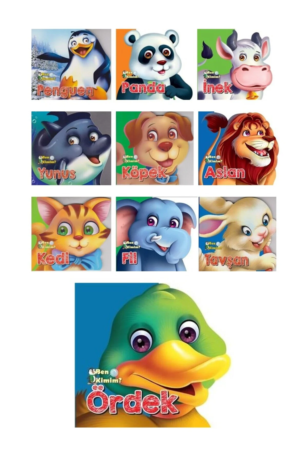 Ben Kimim Serisi Karton Kitaplar 10 Kitap Set Ben Kimim Serisi Karton Kitaplar 10 Kitap Set