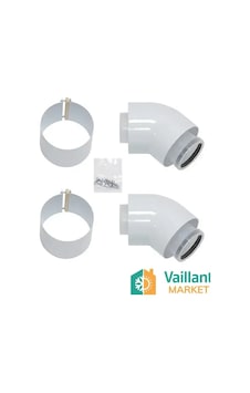 Protherm Dirsek 45 Ø60/100 Mm Protherm Dirsek 45 Ø60/100 Mm
