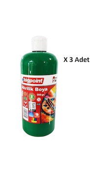 Bigpoint Akrilik Boya 500 Gram Yeşil X 3 Adet Diğer Bigpoint Akrilik Boya 500 Gram Yeşil X 3 Adet Diğer