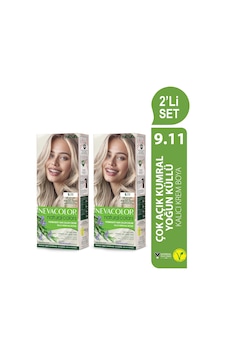 Neva Color Natural Color Saç Boyası 9.11 Çok Açık Kumral Yoğun Küllü 2'li Set Neva Color Natural Color Saç Boyası 9.11 Çok Açık Kumral Yoğun Küllü 2'li Set