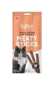 Reflex Hindili Kuzulu Kedi Ödül Çubuğu 5 Gr 3 Adet Tekli Paket Reflex Hindili Kuzulu Kedi Ödül Çubuğu 5 Gr 3 Adet Tekli Paket
