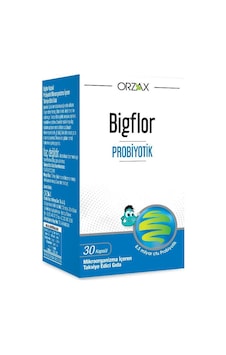 Orzax Bigflor Probiyotik 30 Kapsül