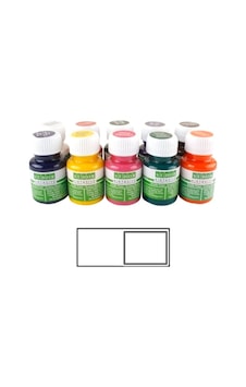 Südor Kumaş Boyası 25ml Beyaz - 4 Adet Çok Renkli Südor Kumaş Boyası 25ml Beyaz - 4 Adet Çok Renkli
