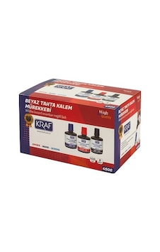 KRAF TAHTA KALEMİ MÜREKKEBİ SİYAH 100 ML 6 LI PAKET KRAF TAHTA KALEMİ MÜREKKEBİ SİYAH 100 ML 6 LI PAKET