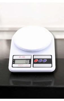 Ers- Hassas Terazi 10 Kg Kapasiteli, Yüksek Hassasiyetli Dijital Mutfak Tartısı