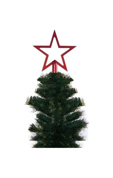 Boş Yıldız Ağaç Tepeliği 18cm Kırmızı Renk Boş Yıldız Ağaç Tepeliği 18cm Kırmızı Renk