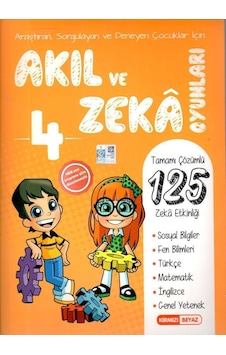 4. Sınıf Akıl ve Zeka Oyunları - Kırmızı Beyaz Yayınları 4. Sınıf Akıl ve Zeka Oyunları - Kırmızı Beyaz Yayınları