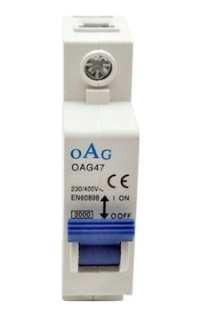Oag Otomatik Sigorta 1x63 Otomat Oag Otomatik Sigorta 1x63 Otomat
