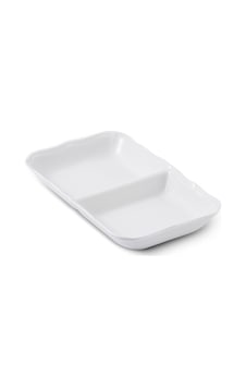 Aryıldız Voyage 2 Bölmeli Servis Tabağı 17cm Krem Aryıldız Voyage 2 Bölmeli Servis Tabağı 17cm Krem