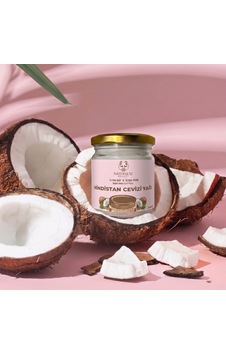 Hindistan Cevizi Yağı 210 Ml %100 Saf Soğuk Sıkım Hindistan Cevizi Yağı 210 Ml %100 Saf Soğuk Sıkım