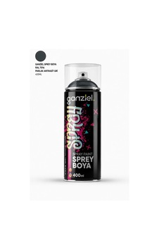 Ganziel Sprey Boya Ral 7016 Parlak Antrasit Gri Sprey Boya - 400 Ml 7016 Antrasit Gri Ganziel Sprey Boya Ral 7016 Parlak Antrasit Gri Sprey Boya - 400 Ml 7016 Antrasit Gri