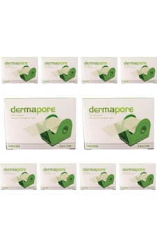 Dermapore - Kağıt Flaster Şeffaf 5 Cm X 5 Mt - 10 Adet