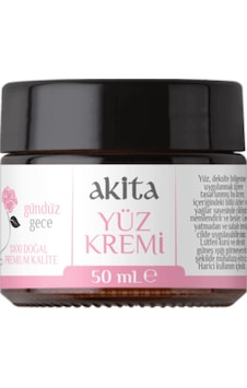 Akita Doğal Yüz Kremi Gül 50 ML Akita Doğal Yüz Kremi Gül 50 ML