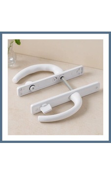 Buradabulabilirsin Pvc Kilitli Banyo/wc Kapı Kolu Beyaz Bbz Buradabulabilirsin Pvc Kilitli Banyo/wc Kapı Kolu Beyaz Bbz