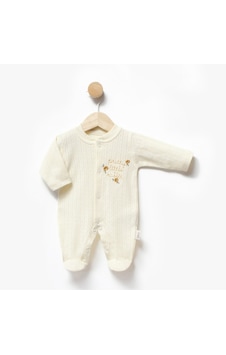 Flexi Bebek Tulumu 252308 Krem Flexi Bebek Tulumu 252308 Krem