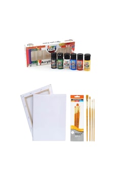 Rich Funny Kids 20 Ml Akrilik 6 Lı Set 25x35 Tuval Daller Rowney 4'lü Fırça Seti Rich Funny Kids 20 Ml Akrilik 6 Lı Set 25x35 Tuval Daller Rowney 4'lü Fırça Seti