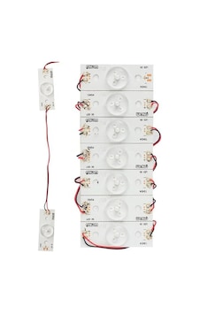3 Volt Tek Kablolu Birbirine Bağlı Led 7'li Poşet Beyaz 3 Volt Tek Kablolu Birbirine Bağlı Led 7'li Poşet Beyaz