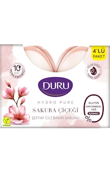 Duru Hydropure Sakura Bakım Sabunu 4 X 135 G