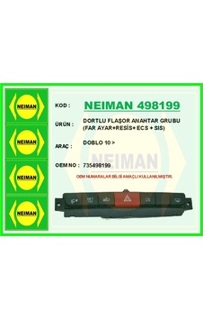 Bescher Dortlu Flaşor Anahtar Grubu Doblo 10 Far Ayar Resis Ecs Sıs Neıman 498199 735498199 Bescher Dortlu Flaşor Anahtar Grubu Doblo 10 Far Ayar Resis Ecs Sıs Neıman 498199 735498199