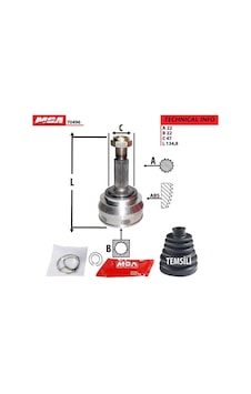 MGA 70496 Aks Kafası Dış Favorıt Felıcıa 89- 22×22×47 MGA 70496 Aks Kafası Dış Favorıt Felıcıa 89- 22×22×47