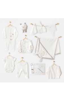 Erturkstore Ac25561 Newborn Set Tinny Ships 10'lu Hastane Çıkışı Ekru Çok Renkli Erturkstore Ac25561 Newborn Set Tinny Ships 10'lu Hastane Çıkışı Ekru Çok Renkli