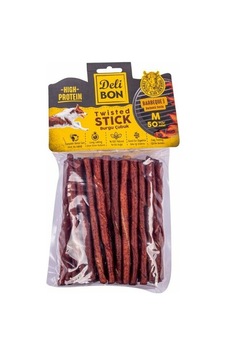 Delibon Deri Burgu Çubuk Barbekü Aromalı Kalın Orta Boy Kemik 50'li Delibon Deri Burgu Çubuk Barbekü Aromalı Kalın Orta Boy Kemik 50'li