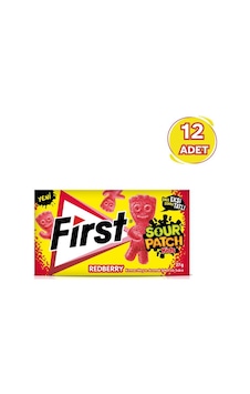 First Spk Kırmızı Meyve Aromalı Sakız 27 Gr - 12 Adet