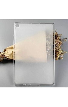 Honor İle Uyumlu Pad X8 Kılıf Zore Tablet Süper Silikon Kapak Renksiz