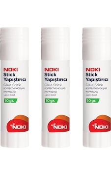 Noki Stick Yapıştırıcı 10 Gr 3 Adet Noki Stick Yapıştırıcı 10 Gr 3 Adet