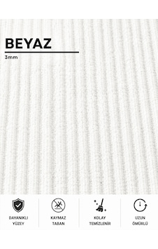 Beylini Beyaz Halıfleks Zemin Yer Kaplama 3 Mm Kalınlığında Rip Halı Duvardan Duvara Halıflex Organizasyon Davet Beylini Beyaz Halıfleks Zemin Yer Kaplama 3 Mm Kalınlığında Rip Halı Duvardan Duvara Halıflex Organizasyon Davet