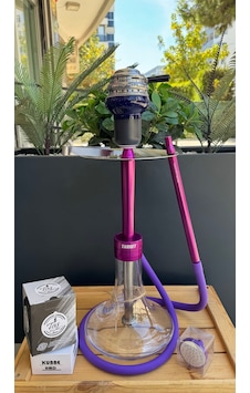 Wow Legend V52 Target Model Purple Nargile Takımı Lüle Ve Közlük Dahil Wow Legend V52 Target Model Purple Nargile Takımı Lüle Ve Közlük Dahil