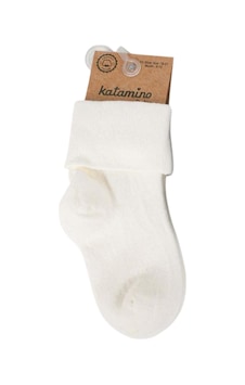 Katamino Erkek Bebek Çorap 46281 Ekru Katamino Erkek Bebek Çorap 46281 Ekru