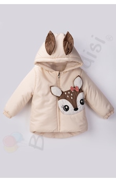 Bebek Vadisi Yeni Ceylanlı Kapüşonlu İçi Peluş Kürklü Kapitone Kalın Kar Kışlık Şişme Kız Bebek Mont Çocuk Kaban Bej Bebek Vadisi Yeni Ceylanlı Kapüşonlu İçi Peluş Kürklü Kapitone Kalın Kar Kışlık Şişme Kız Bebek Mont Çocuk Kaban Bej