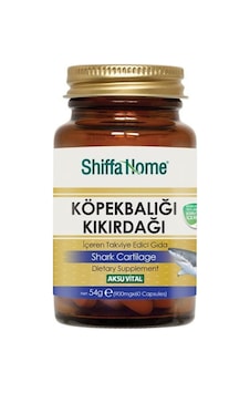 Shiffa Home (Aksuvital) Köpekbalığı Kıkırdağı 900 MG 60 Kapsül Shiffa Home (Aksuvital) Köpekbalığı Kıkırdağı 900 MG 60 Kapsül