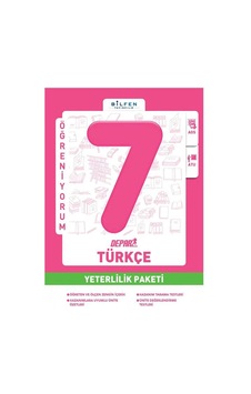 Bilfen Yayınları 7.Sınıf Türkçe Depar Yeterlilik Paketi Bilfen Yayınları 7.Sınıf Türkçe Depar Yeterlilik Paketi