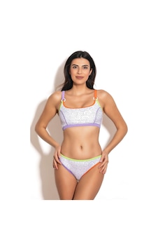 Badelina Kadın Dijital Desenli Askılı Bikini Takımı 3279 001 Badelina Kadın Dijital Desenli Askılı Bikini Takımı 3279 001