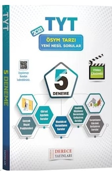 Derece Tyt Genel 5'Li Deneme 2021-2022 Derece Tyt Genel 5'Li Deneme 2021-2022