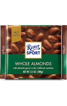 Ritter Sport Whole Almonds 100 G Ritter Sport Whole Almonds 100 G