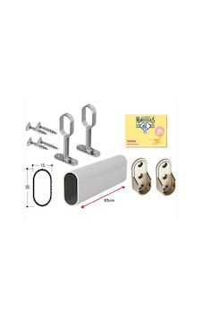 Dolap Içi Askı Borusu 65 Cm Ve Aparatları Le Petit Sabun 1 Ad Dolap Içi Askı Borusu 65 Cm Ve Aparatları Le Petit Sabun 1 Ad