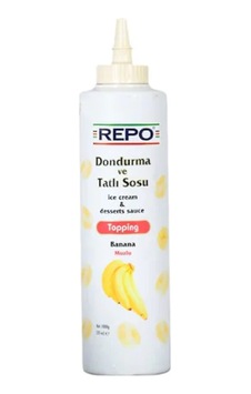 Repo Topping Muzlu Dondurma ve Tatlı Sosu 1 KG Repo Topping Muzlu Dondurma ve Tatlı Sosu 1 KG